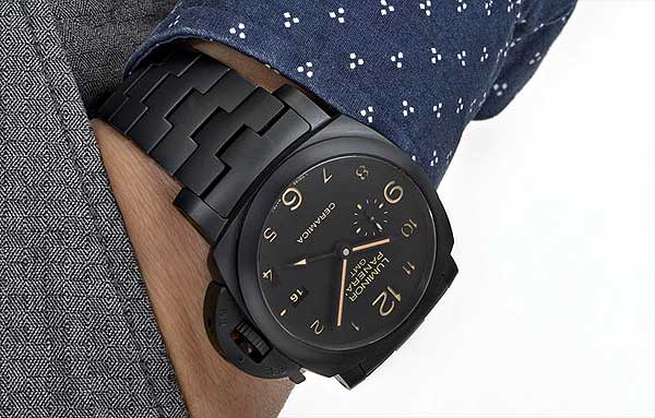 Черные наручные часы all-black - Panerai Tuttonero Luminor 1950