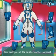 Математическая игра обучалка для девочек - обзор Mission Math