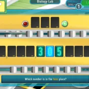 Математическая игра обучалка для девочек - обзор Mission Math