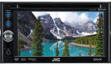 Как посмотреть фотки на экране старой JVC в машине