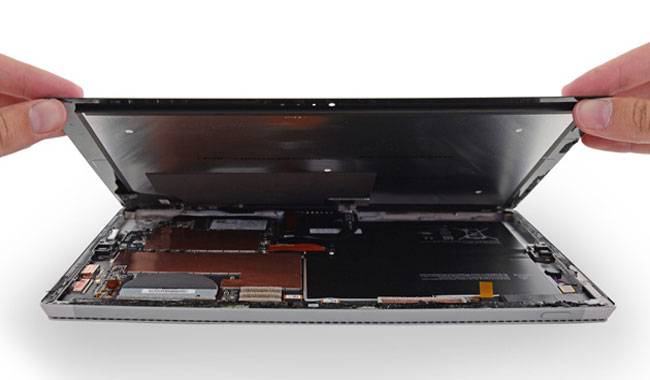 Планшет Surface Pro 3 - разбитый экран - как заменить батарею - плохой звук - динамики - камера - цена ремонта