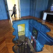 Напольная 3d графика - рисунки - цены - образец - идеи