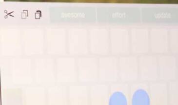 клавиатура iOS 9: трекпад и еще несколько фокусов