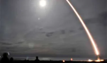 США сегодня запустили баллистическую LGM-30G Minuteman III [видео]