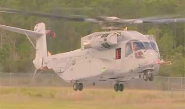 CH-53K King Stallion — первый испытательный полет [видео]