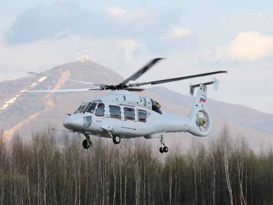 Опытный Ка-62 впервые поднялся в воздух