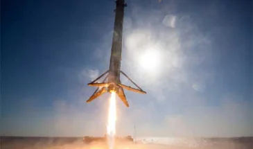 360 градусное видео посадки Falcon 9 для тех, кто все еще не верит