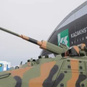 БТР "Барыс" с боевым модулем АУ-220М "Байкал" на KADEX 2016 [фото]