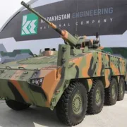 БТР "Барыс" с боевым модулем АУ-220М "Байкал" на KADEX 2016 [фото]