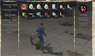 Мод Pokemon Go для GTA 5: покемоны на улицах Лос-Сантоса — это атас!