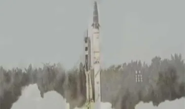 Индия провела испытания МБР Agni 5 [видео]