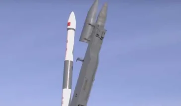 Китайский носитель Kuaizhou-1A вывел на орбиту три спутника [видео]