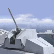 Leonardo приглашена испытать свои 155-мм Vulcano на Mk 51 AGS эсминца Zumwalt [видео]