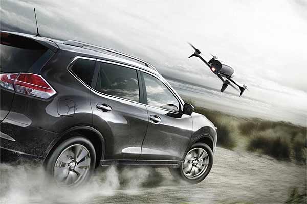 Nissan выпустил особый X-Trail X-Scap с БПЛА в комплекте [видео]