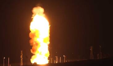 Испытательный пуск МБР Minuteman III [архивъ]