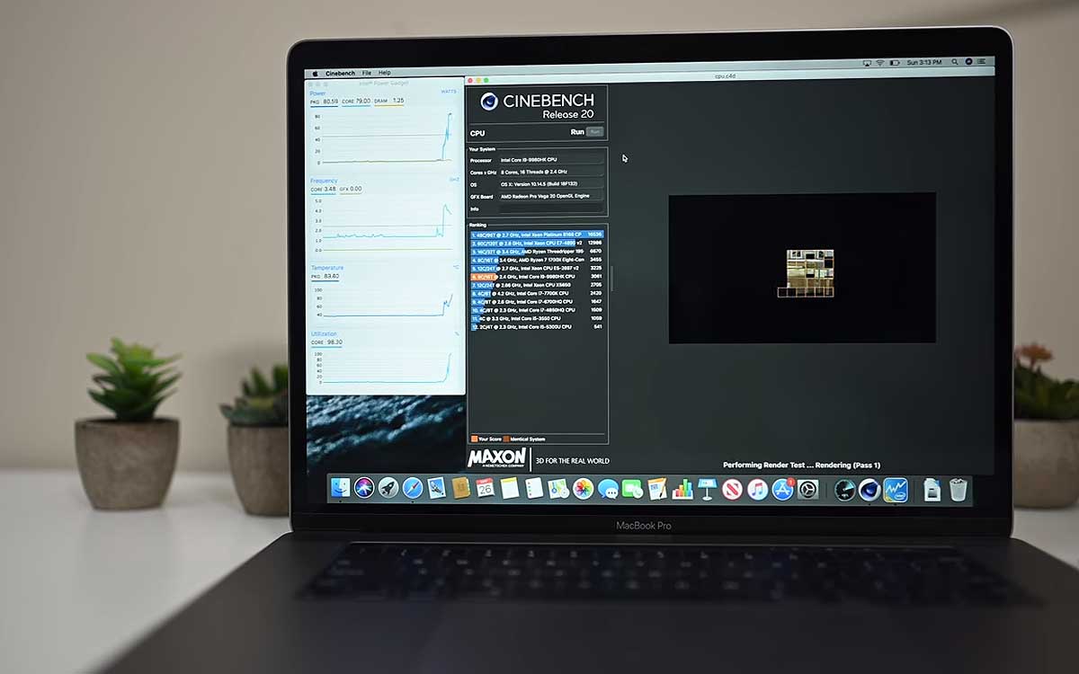 Что дают 8 ядер и оптимизация процессора новому MacBook Pro 2019: результаты тестов - тачбар - ImageCaptureCore
