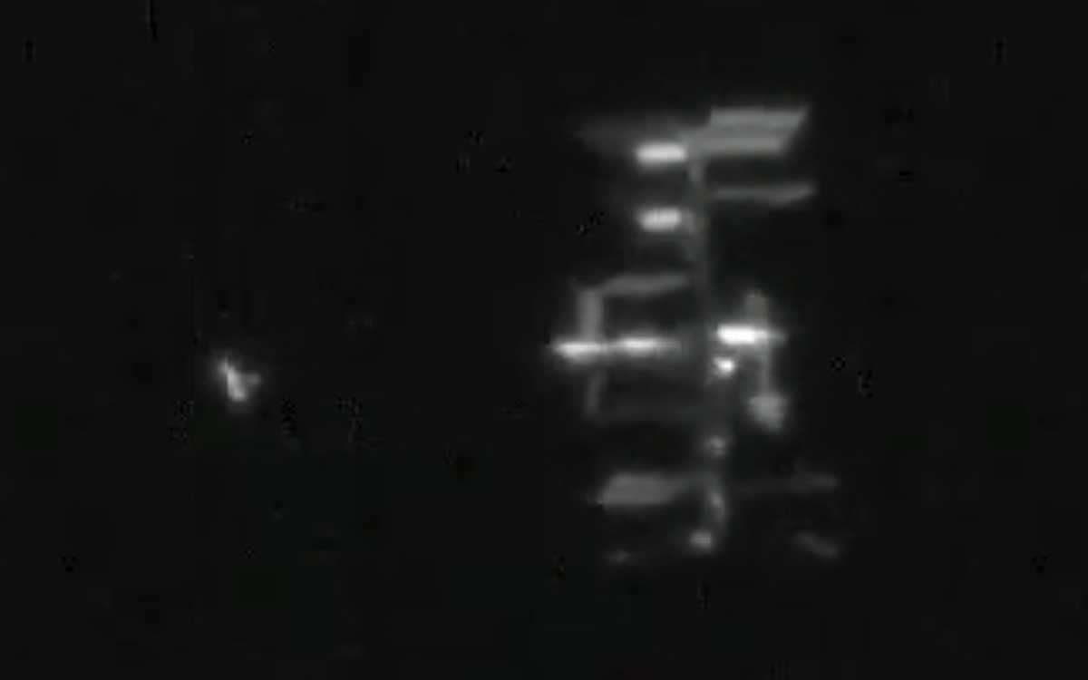 Стыковка "Союз МС-13" с МКС: вид с Земли [видео]