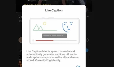 Синхронные субтитры Live Caption на смартфоне с Android 10: как настроить