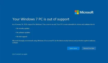 Заставка «Ваш ПК с Windows 7 не поддерживается»: как отключить с гарантией