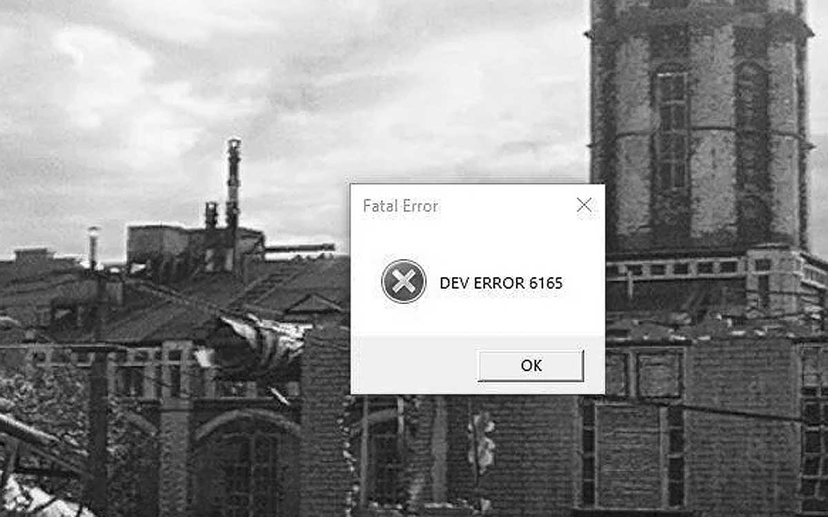 Dev Error 6086, 6056 или 6165 в CoD Modern Warfare: что можно сделать