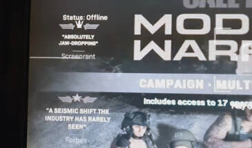 «Статус Не в сети» в CoD Warzone: почему и что делать?