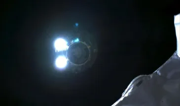 Стыковка Тяньчжоу-2 с базовым модулем станции «Тяньхэ» [видео]