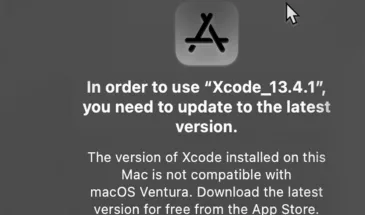 Если Xcode не работает с macOS: как оставить старую версию