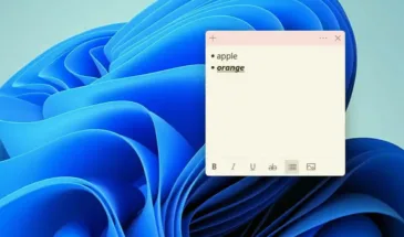 Чтобы записка Sticky Notes не пропала и не затерялась в Windows 11
