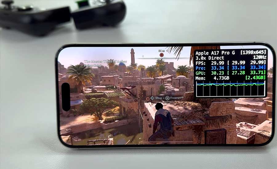 Assassin’s Creed Mirage на iPhone 15 Pro: если недостаточно места...