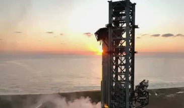 10-й испытательный полет Starship совершил без приключений [видео]