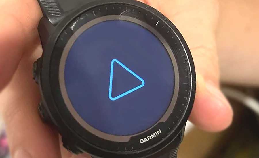 Если у Garmin синий треугольник и они зависли наглухо