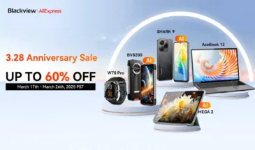 Скидки до 60% — акция 3.28 Anniversary от Blackview началась!