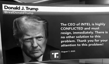 Трамп потребовал выгнать с работы гендиректора Intel