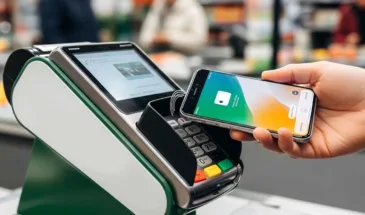 Сбер тестирует оплату с iPhone в терминалах