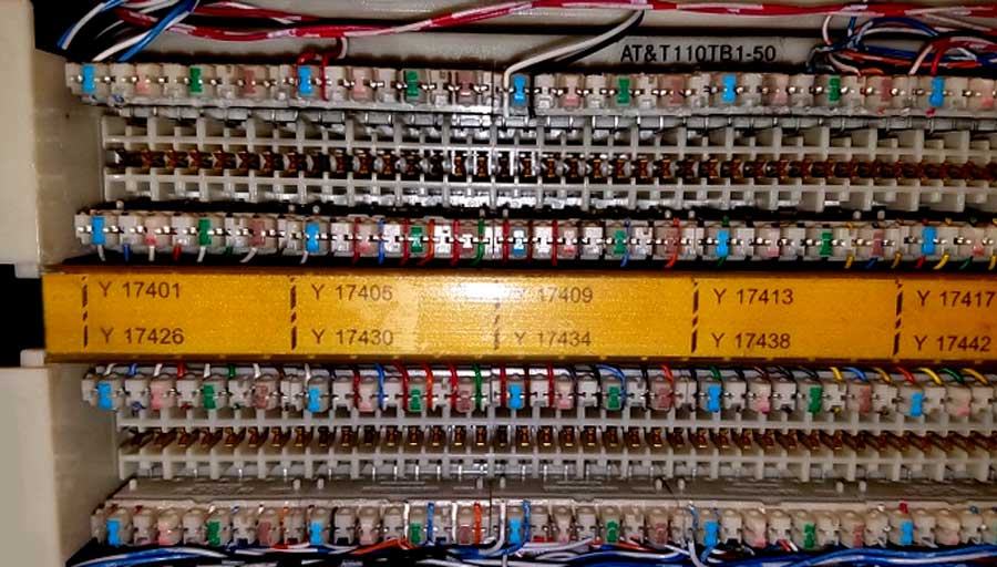 Кроссовое оборудование 110 типа - виды и особенности