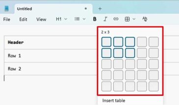 Таблицы просто в Блокноте Windows 11: как в Word или Markdown