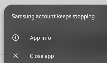 Samsung Account keeps stopping: что это и что с ним делать?