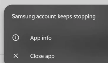 Samsung Account keeps stopping: что это и что с ним делать?