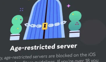 Если не получается зайти на сервер Discord «18+» с iPhone