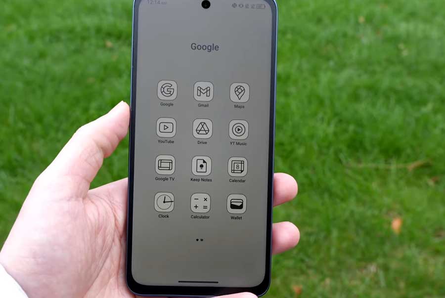 Как настроить смартфон с NXTPAPER 4.0 на примере TCL 70 Pro