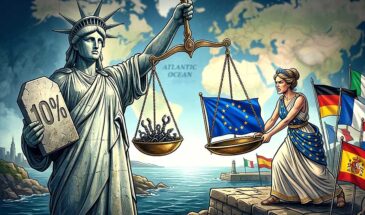 ЕС ждет от Трампа еще 10% пошлину «за рабство»