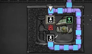 Бездонное хранилище газа в Oxygen Not Included: как это делается