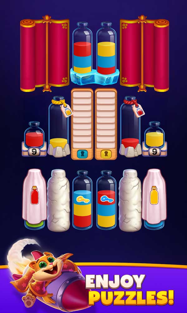 Немного простеньких Android-игр на поиграть для успокоения - Magic Sort!