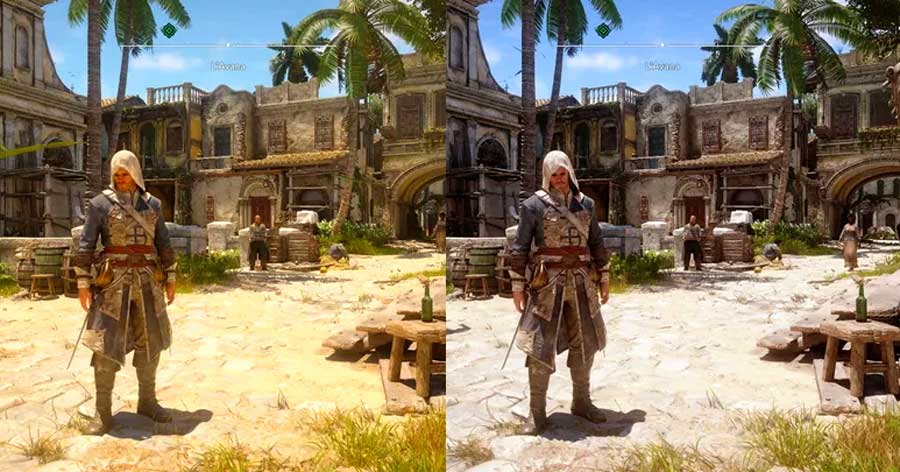 Как убрать желтый в AC Black Flag Resynced: мексиканский фильтр и еще кое-что