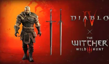 Как получить скин Геральта в Diablo 4: условия кроссовера с Ведьмаком