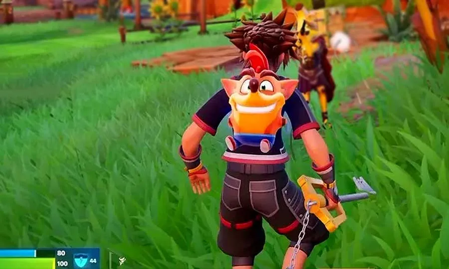 Крэш Бандикут в Fortnite: где взять этот спрайт, шансы дропа и все варианты